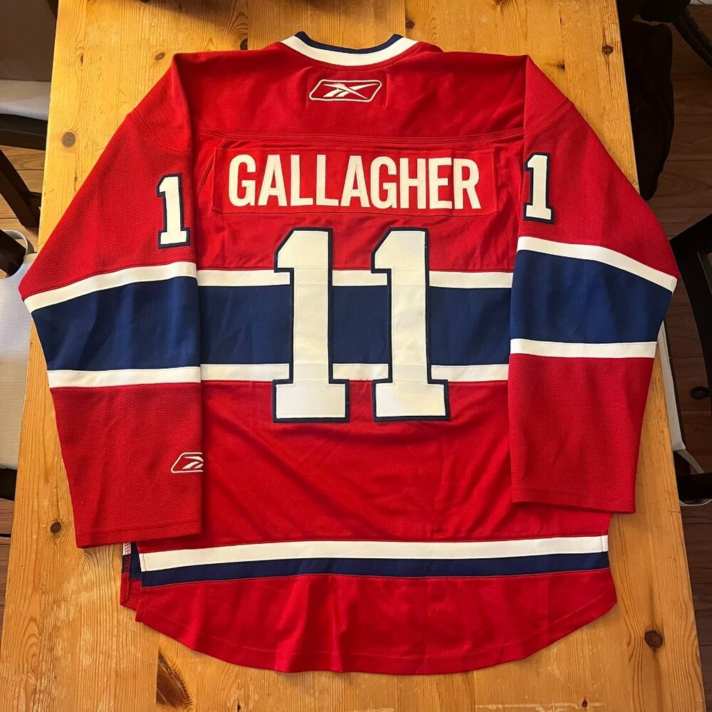 Brendan Gallagher Montreal Canadiens Authentic Reebok Jersey